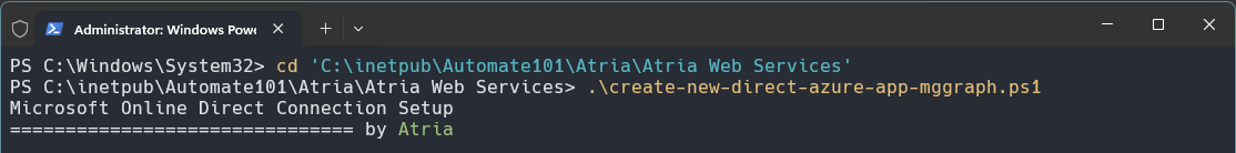 Direct Microsoft Connection Script