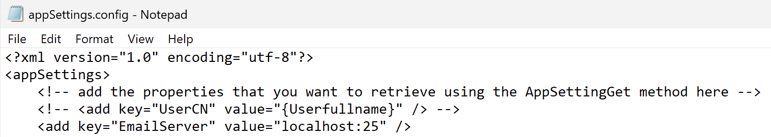 Configure SMTP Server for Email