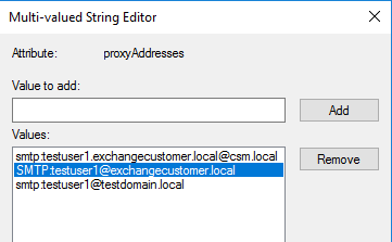 Update Database Record for User PrimaryAddress