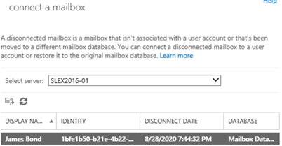 Disconnected Mailbox