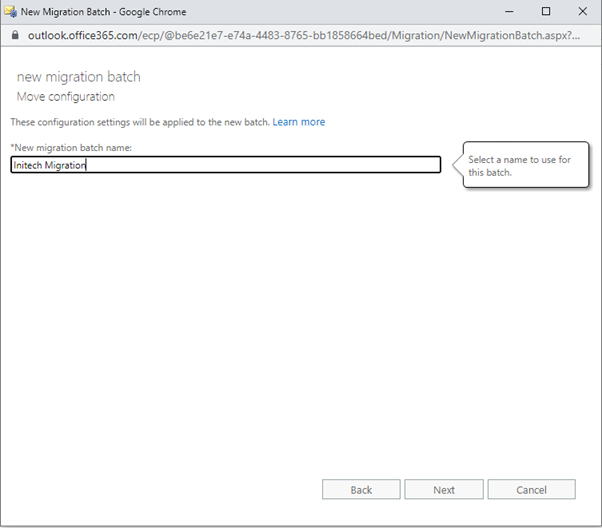 Migrate from Hosted Exchange to Exchange Online