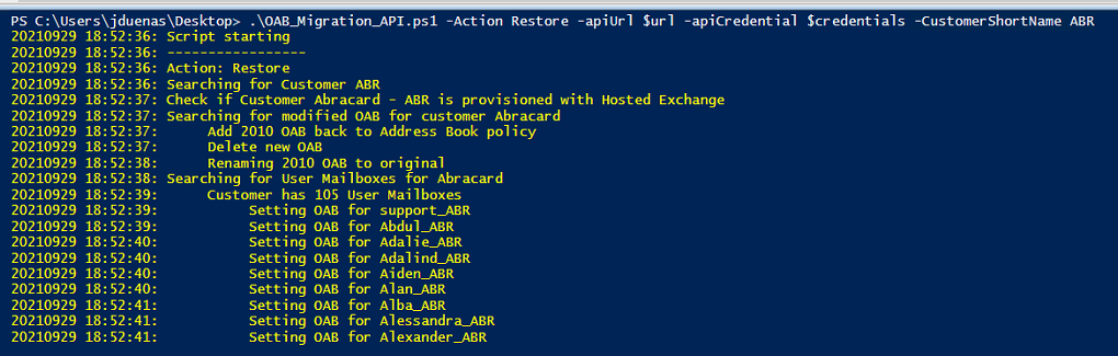 Recreate Exchange 2010 OAB