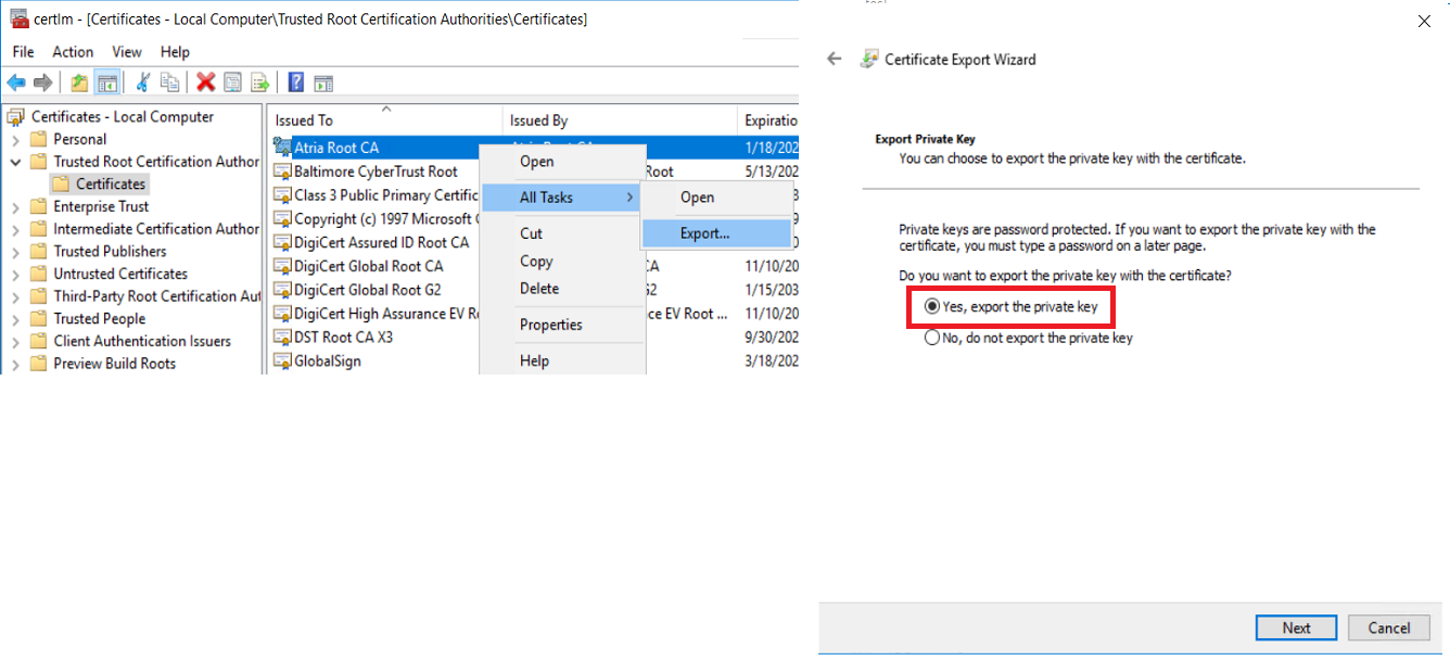 Exchange Web Service Installation