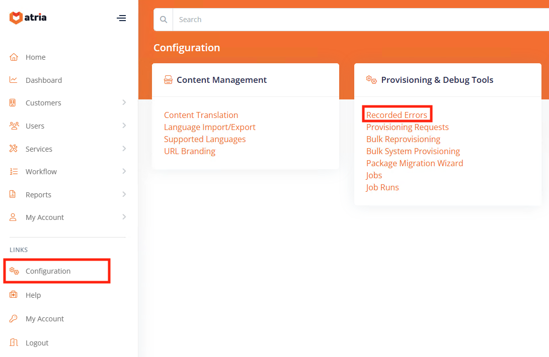 Finding and Interpreting Errors in Atria
