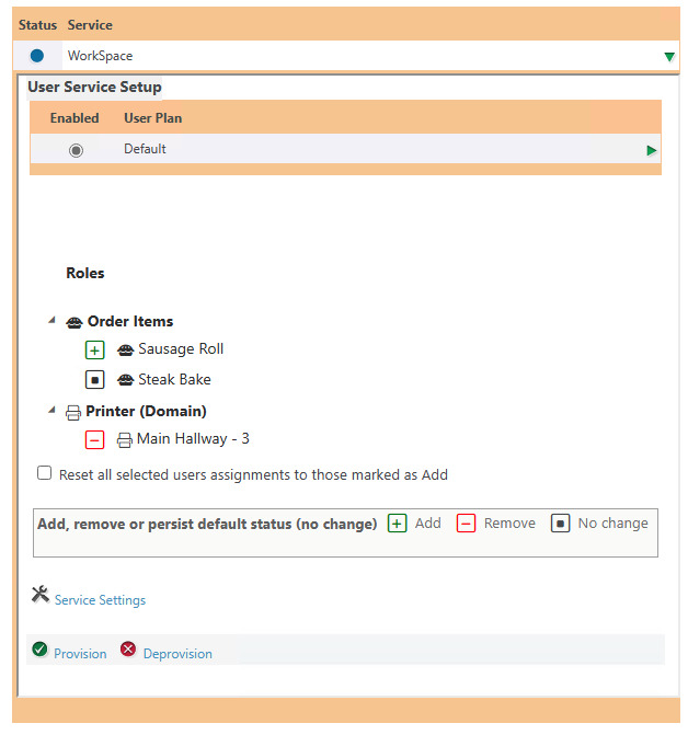 Multi-User Provisioning