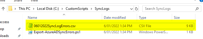 Schedule Nightly Sync Errors to be Emailed
