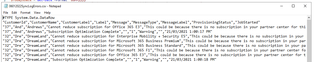 Schedule Nightly Sync Errors to be Emailed
