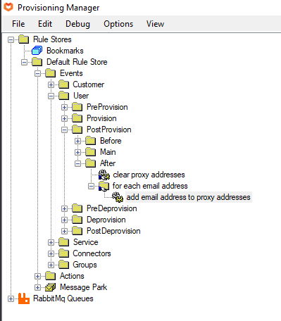 Set User Proxy Address