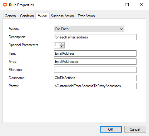 Set User Proxy Address