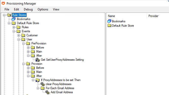 Set User Proxy Address